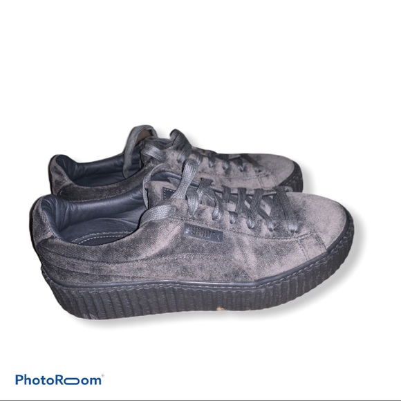 puma platform velvet